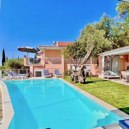 Villa Evmaria With Private Swimming Pool Spartylas Extérieur photo