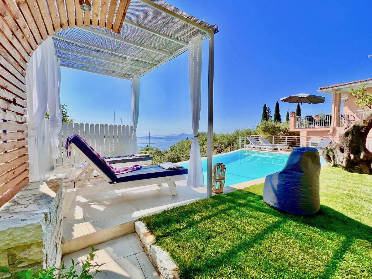 Villa Evmaria With Private Swimming Pool Spartylas Extérieur photo