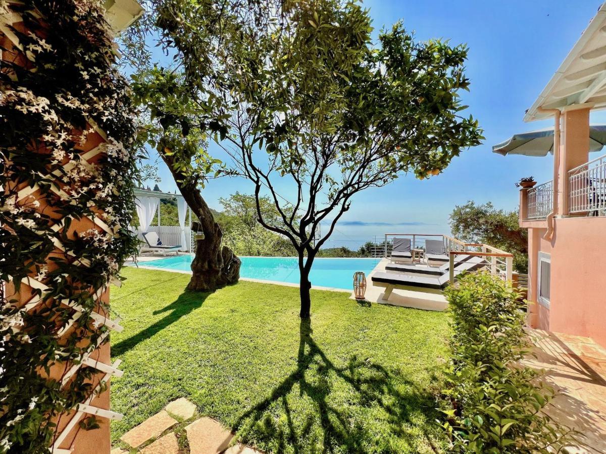 Villa Evmaria With Private Swimming Pool Spartylas Extérieur photo