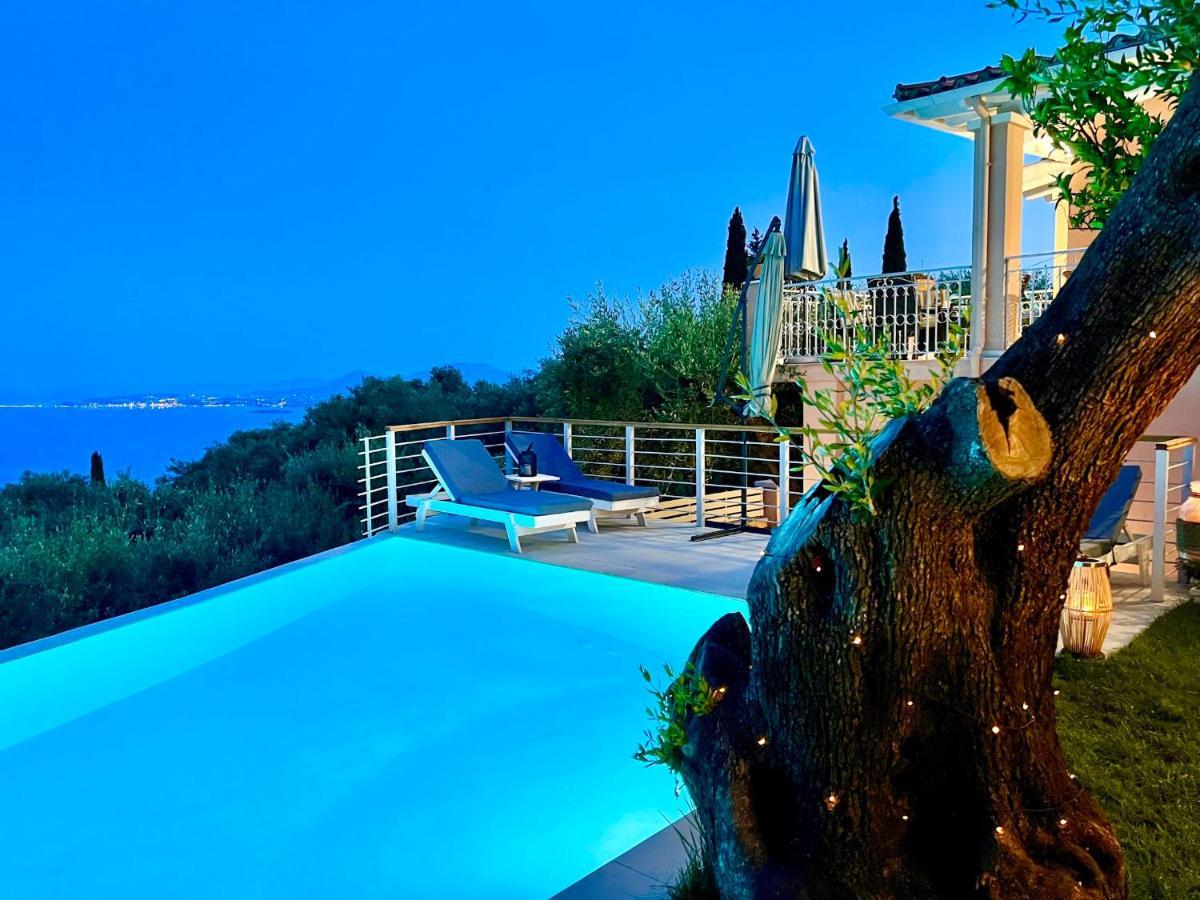 Villa Evmaria With Private Swimming Pool Spartylas Extérieur photo