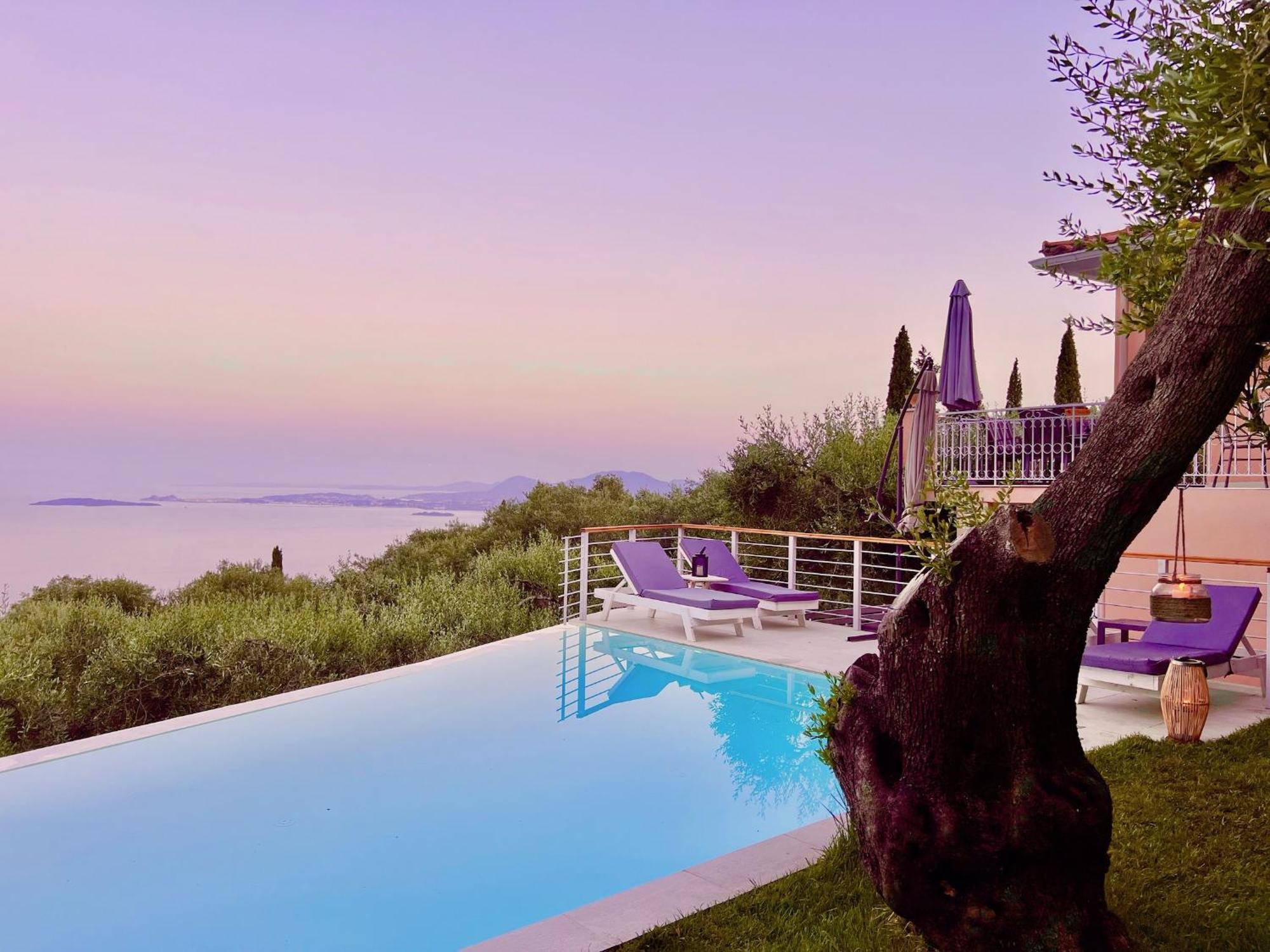 Villa Evmaria With Private Swimming Pool Spartylas Extérieur photo
